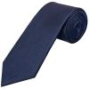 French Navy Silk Twill Classic Men's Tie