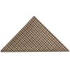 Brown Gingham Pocket Square