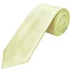 Plain Willow Green Satin Classic Men's Tie