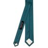 Teal Silk Twill Skinny Mens Tie