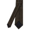 Mens Green Herringbone Classic Tie and Pocket Square Set
