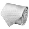 Silver Diamond Classic Men's Tie