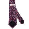 Navy with Red Mini Paisley Classic Men's Tie