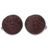 Burgundy Textured Cufflinks