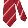 Red Stripe Silk Classic Men's Tie
