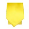Sunshine Yellow Satin Skinny Men's Tie