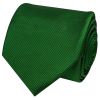 Green Twill Silk Classic Men's Tie