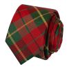 Red and Green Tartan Silk Skinny Boys Tie