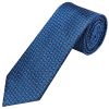 Slim Blue Swirl Men's Tie