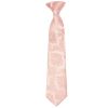 Pre Tied Rose Quartz Paisley Boys Tie Age 4-7
