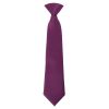 Pre Tied Plum Satin Boys Tie Age 4-7