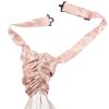 Rose Quartz Paisley Men's Cravat Tie
