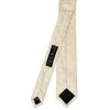 Champagne Large White Spot Skinny Men's Tie and Pocket Square Set