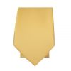 Plain Caramel Satin Silk Skinny Men's Tie