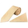 Gold Textured Classic Tie and Pocket Square Set