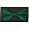 Plain Forest Green Handmade Mens Bow Tie