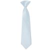 Pre Tied Misty Blue Satin Boys Tie Age 4-7