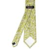Mens Green Floral Silk Classic Tie