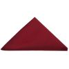 Pre Tied Maroon Satin Boys Bow Tie and Pocket Square Set Age 4-7