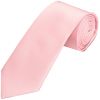 Plain Blush Pink Satin Classic Men's Tie