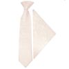 Pre Tied Blush Textured Floral Boys Tie and Pocklet Square Age 4-7 
