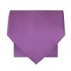 Plain Cadburys Purple Satin Classic Men's Tie