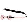 Blush Pink Paisley Handmade Mens Bow Tie