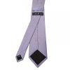 Plain Purple Textured Silk Classic Men's Tie