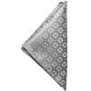 Silver Brochade Pocket Square