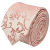 Rose Gold Floral Skinny Men's Tie