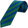 Blue and Green Striped Classic Men's Tie