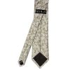 Dusty Sage Floral Classic Men's Tie and Pocket Square Set