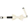 Pre Tied Ivory Floral Boys Bow Tie Age 4-7