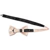 Blush Diamond Neat Mens Bow Tie