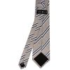 Silver Twin Stripe Classic Men's Tie