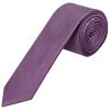 Mauve Silk Twill Skinny Mens Tie