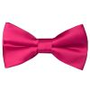 Pre Tied Cerise Pink Boys Bow Tie Age 4-7