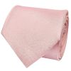 Plain Dusty Rose Silk Classic Men's Tie and Pocket Square Set