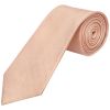Plain Pale Peach Silk Classic Men's Tie
