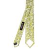 Mens Green Floral Silk Skinny Tie