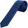 Blue and White Polka Dot Skinny Men's Tie