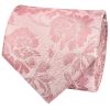 Rose Flower Classic Men's Tie and Pocket Square Set