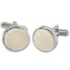 Ivory Paisley Cufflinks