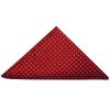 Red and White Polka Dot Pocket Square