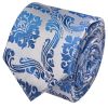 Royal Blue Paisley Skinny Boys Tie
