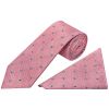 Rose Petal Classic Men's Tie and Pocket Square Set