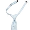 Pre Tied Misty Blue Satin Boys Tie Age 4-7