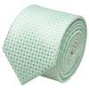 Mint Green Diamond Neat Skinny Men's Tie