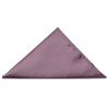Pre Tied Plain Mauve Boys Tie and Pocket Square Set Age 4-7