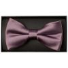 Plain Mauve Mens Bow Tie